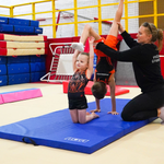 I Love Gymnastics Foldable Gymnastics Mat Blue | 60mm