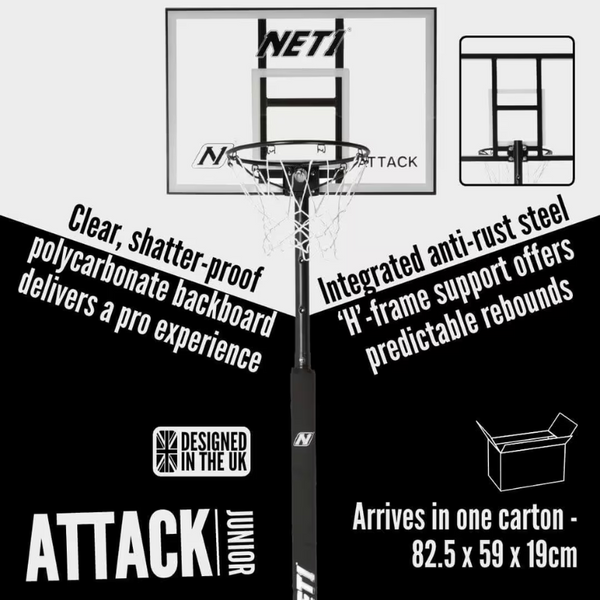 NET1 Attack Youth Portable Basketball System 04
