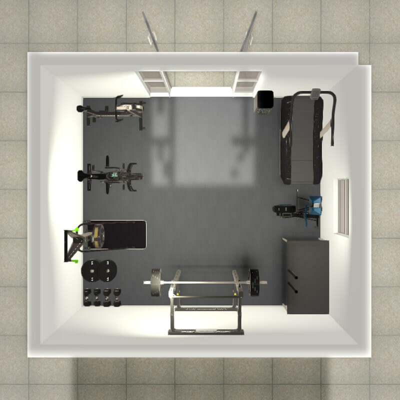 Aaron Smyth Home Gym 3D Design Image