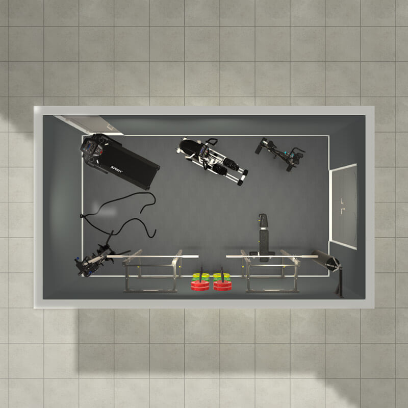 Aidan O'Mahony Home Gym 3D Design Image
