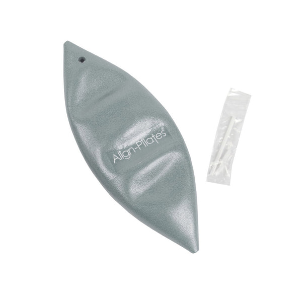 Align Pilates 12" Exer-Soft Pilates Ball - Graphite (deflated)