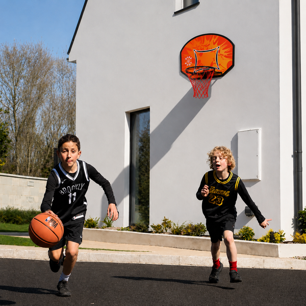 Basketball Little Shot Backboard & Ring Set
