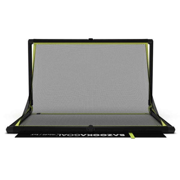 BazookaGoal Football Goals | 5' x 3' -  Black - Back