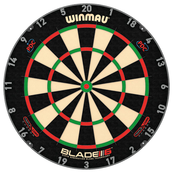 Winmau Blade 6 Triple Core Dartboard Image McSport Ireland