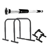 Bodyweight Essentials Pack – Pull Up, Push Up & Dip Bundle