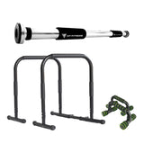 Bodyweight Essentials Pack – Pull Up, Push Up & Dip Bundle