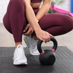 Hit Fitness Intermediate Cast Iron Kettlebell Set | 8kg, 10kg and 12kg