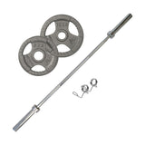 Compact Barbell Weight Set | Cast Iron Discs