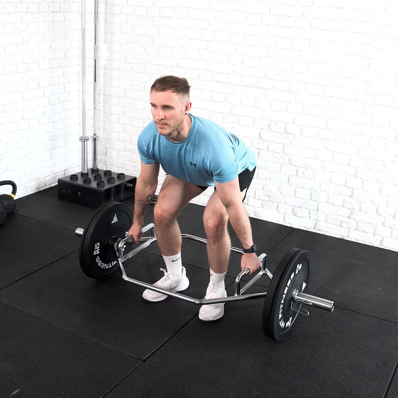 Deadlift Weight Set Hex Trap Bar — Bundle - Main Image
