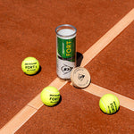 Dunlop Fort Tournament Select Tennis Balls | Tube of 4