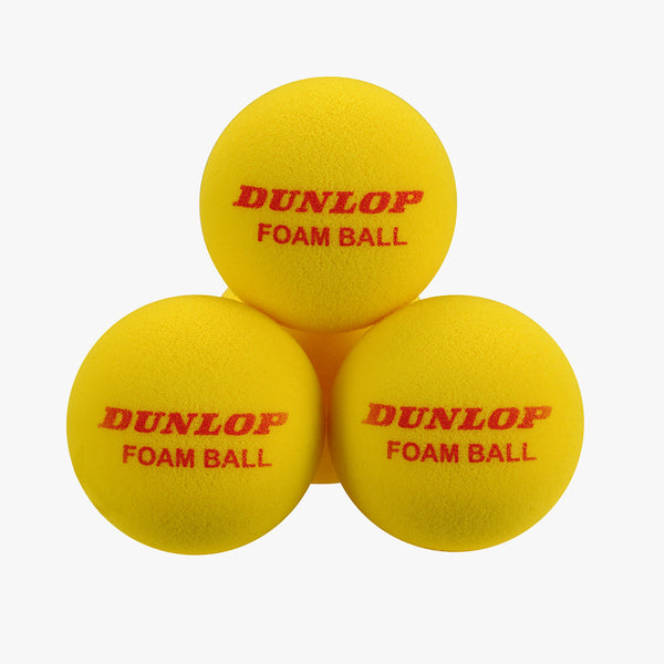 Dunlop Mini Tennis Indoor Foam Balls (Pack of 12)