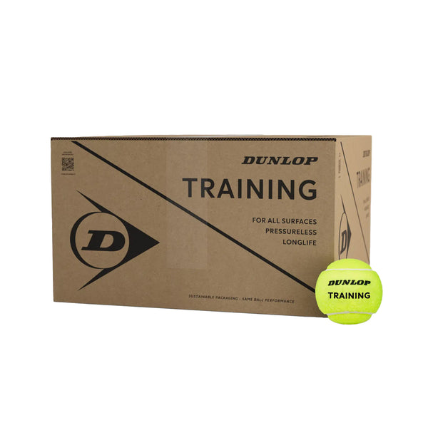 Dunlop Tennis Training Ball Yellow - 72 Pack
