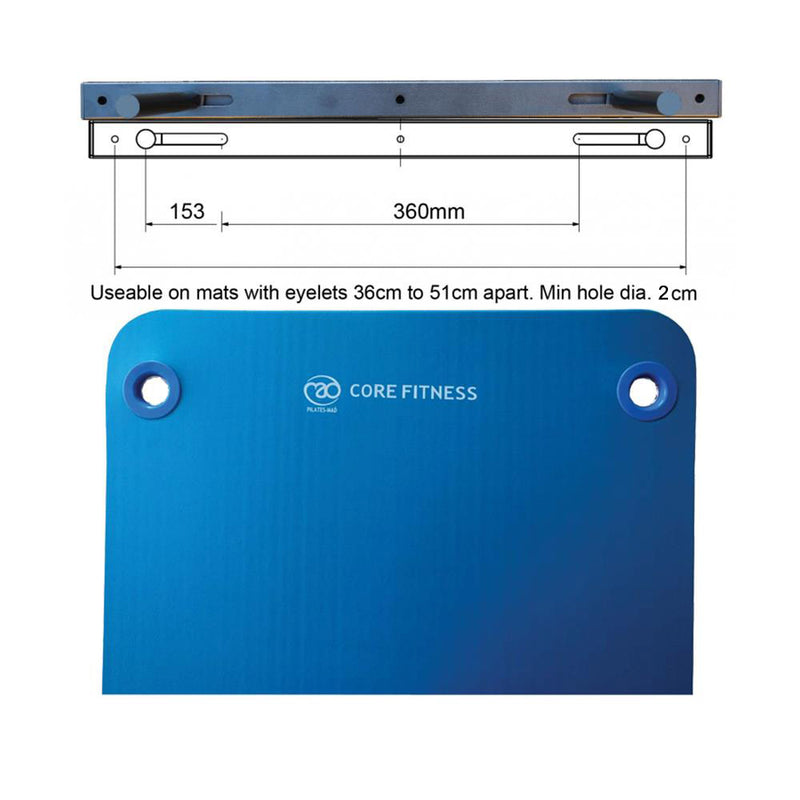 Fitness-Mad Exercise Mat Adjustable Rack — McSport