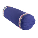 Fitness Mad Buckwheat Yoga Bolster With Ribbon Trim Graph