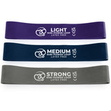 Fitness-Mad Latex Free Mini Power Loops | Set of 3