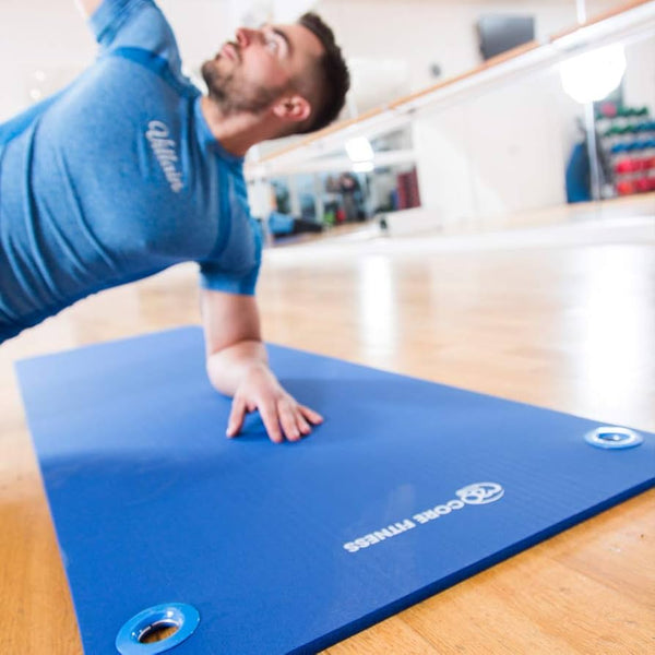 Fitness Mad Core Fitness Plus Mat 15mm with eyelets