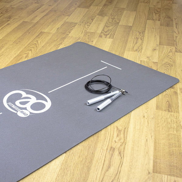 Fitness Mad Skipping Alignment Mat 4.5mm | Grey