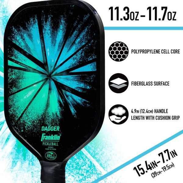 Franklin Dagger Pickleball Paddle & Ball Set