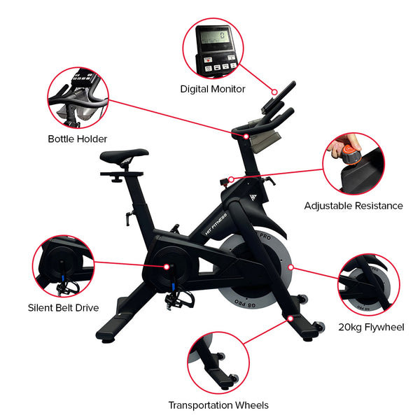 Hit Fitness G8 PRO Indoor Exercise Bike - Features