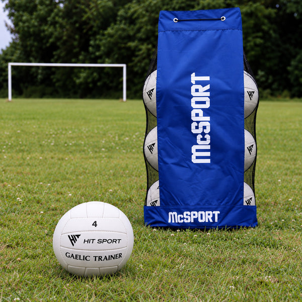 Gaelic Trainer Football | 10 Pack + Bag | Size 4