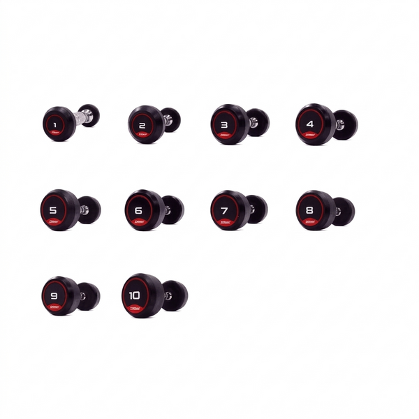 Jordan Fitness Round Dumbbells Set | 1kg to 10kg