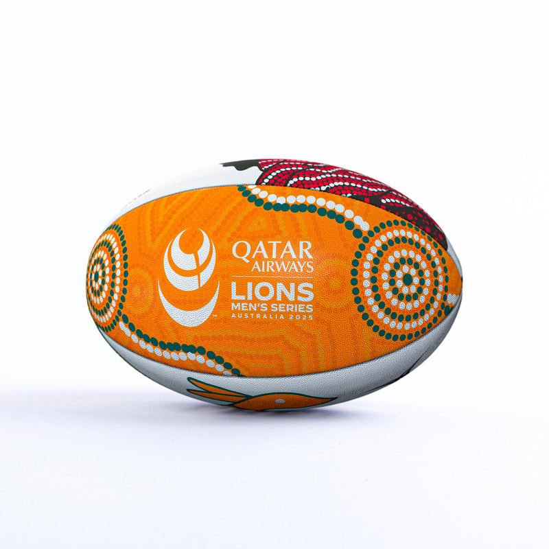 Ballon De Rugby Supporter T5 Lyon - Gilbert