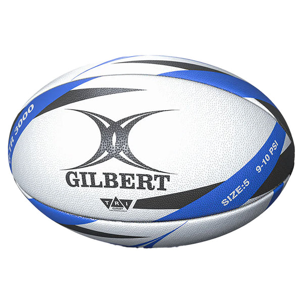 Gilbert G TR3000 Rugby Ball - Size 5 (Blue)