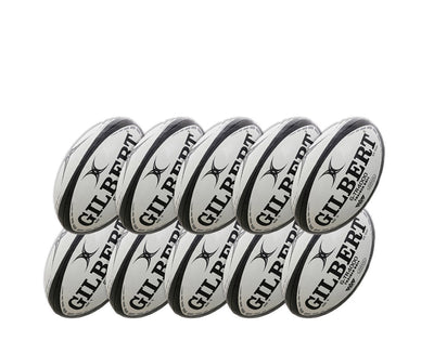 Gilbert G-TR4000 Rugby Ball Size 5 — 10 Pack — McSport Ireland