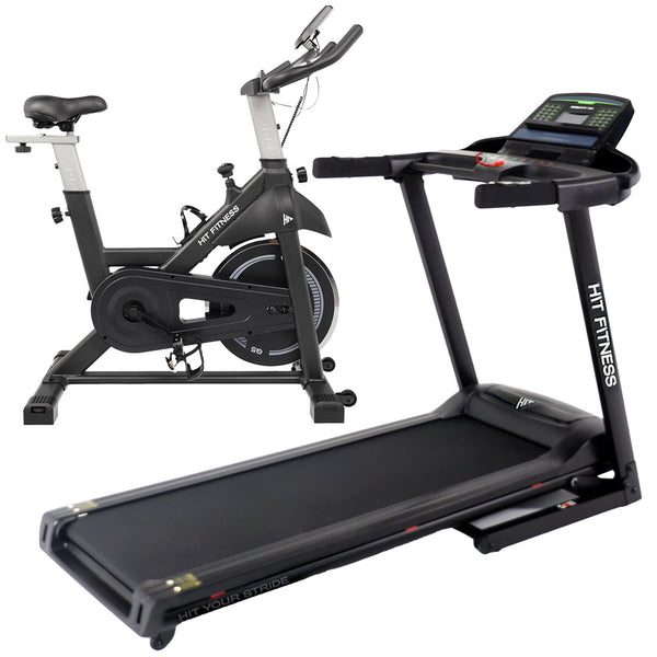 Hit Fitness H4 Treadmill and G5 Exercise Bike | Bundle