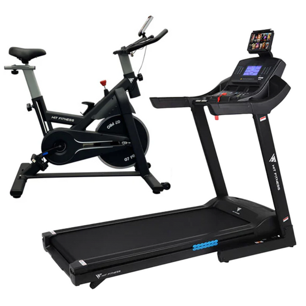 Hit Fitness H5 Treadmill and G7 Pro Exercise Bike | Bundle