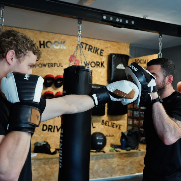 HIT Boxing Sparring Gloves and Hook & Jab Pads 