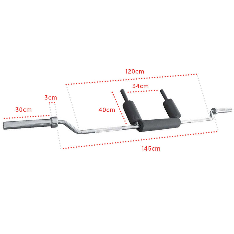 6ft safety squat bar online