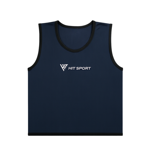 HIT Sport Mesh Training Bib Adults Navy Blue