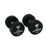 Hit Fitness Round Rubber Dumbbells