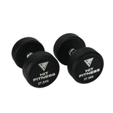 Hit Fitness Round Rubber Dumbbells
