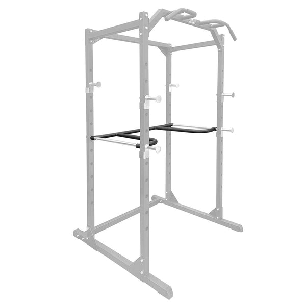 Hit Fitness Dip Attachment For Hit Fitness F100 Pro Power Rack - Angled View