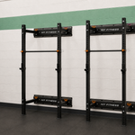Hit Fitness Wall Mounted Folding Squat Rack