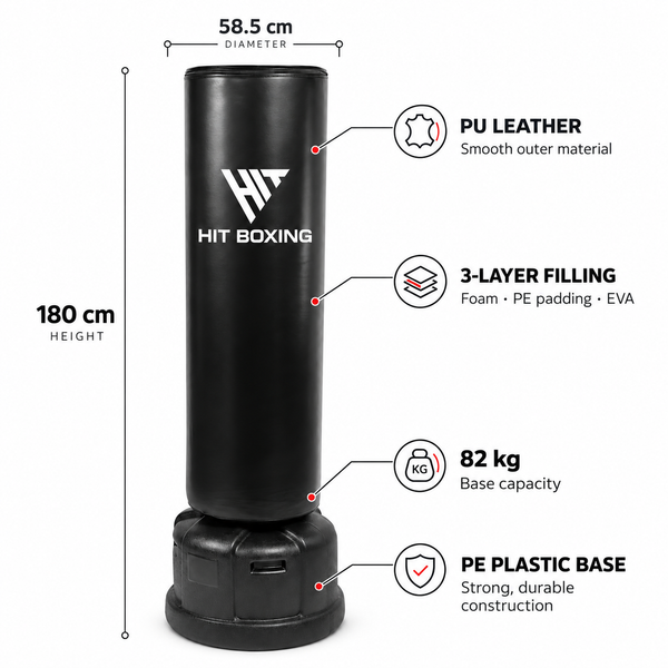 Spec for the Hit Boxing Freestanding Punch Bag