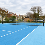 Harrod Steel Freestanding Tennis Posts | Black