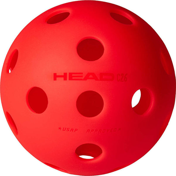 Red Pickleball transparent