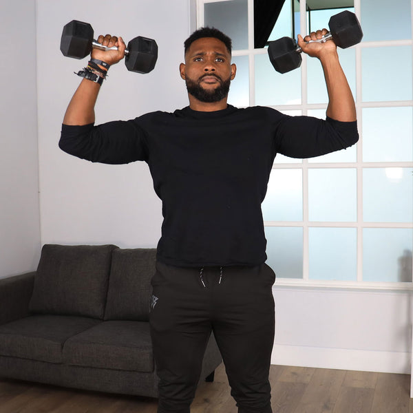 Hit Fitness Hex Dumbbells Lifestyle