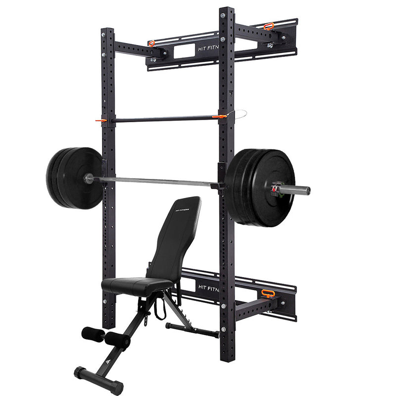 Folding garage gym equipment outlet