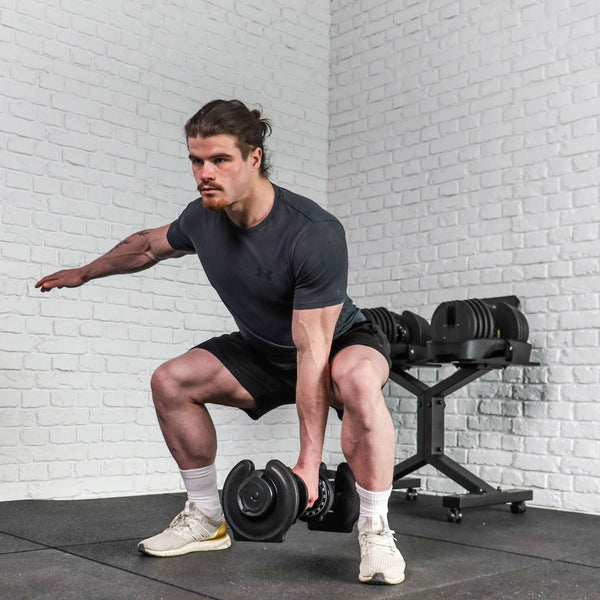 Hit Fitness 40kg Adjustable Dumbbells with Stand