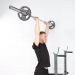 Hit Fitness 50kg Core Weight Set | Cast Iron Discs and Barbell