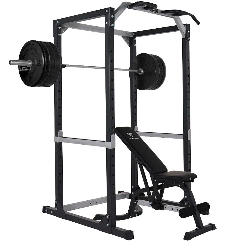 Hit Fitness Athletic Pack Plus 120kg Rack Bench Black Bumper Pla