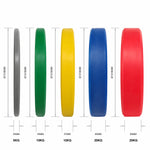 Hit Fitness 5kg & 10kg Coloured Bumper Plates | Bundle