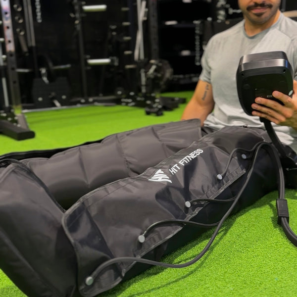 Hit Fitness Compression Boots Lifestyle side view