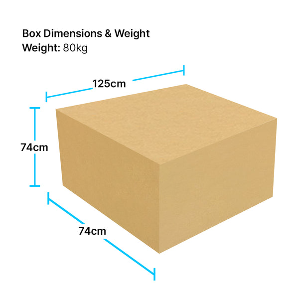 Hit Fitness Destroyer Air Bike - Box Dimensions