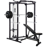 Hit Fitness F100 Home Gym Rack Package