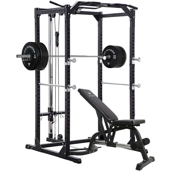Hit Fitness F100 Home Gym Rack Package